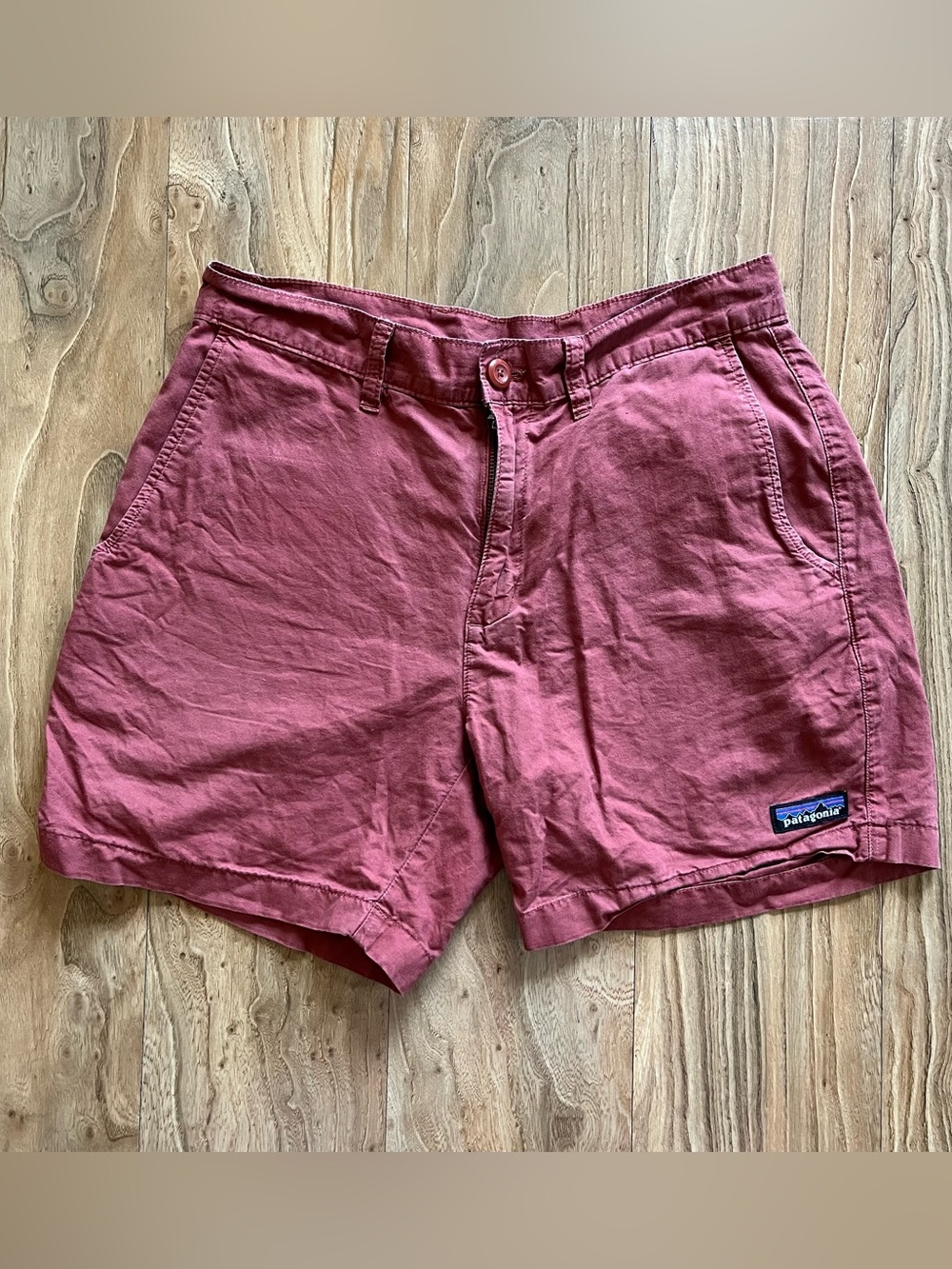 Patagonia Red Organic Cotton shorts